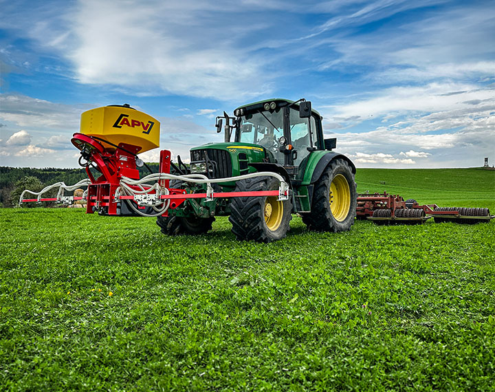 APV Sätechnik Pneumatisches Sägerät Front