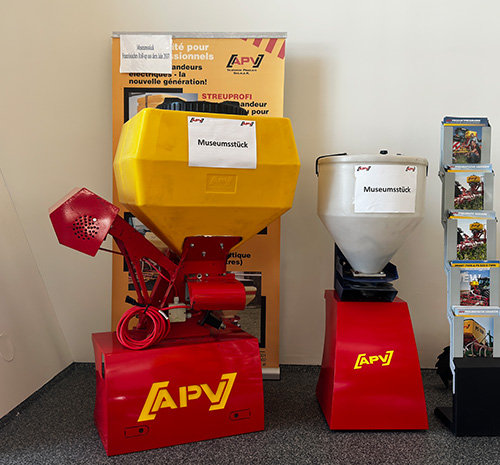 Rozrzutnik muzealny APV z pojedynczą tarczą