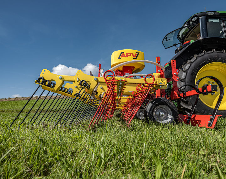APV Produkte für Grünlandpflege und Grünlandtechnik - Grünlandstriegel