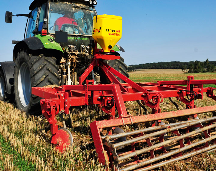 APV Produkte Streutechnik Einscheibenstreuer