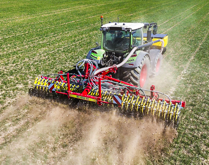 APV Präzisionsrollhacke für mechanische Unkrautbekämpfung und Krusten brechen