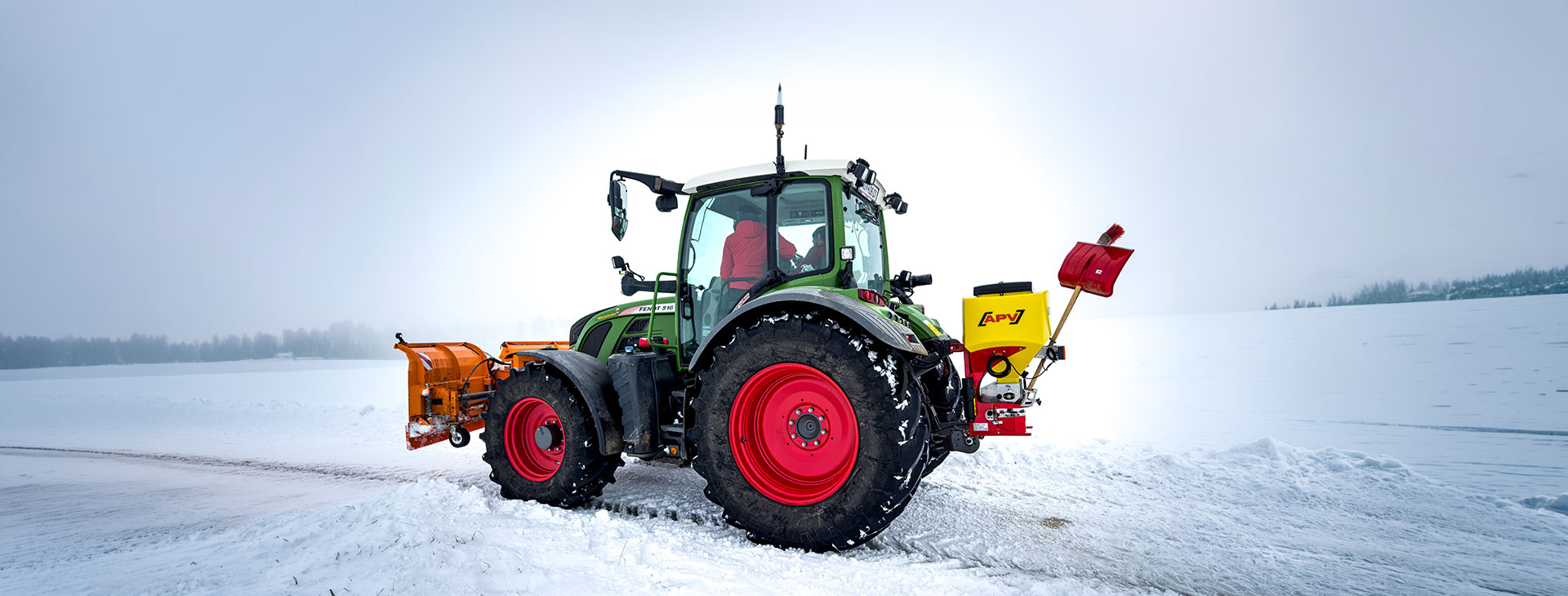 APV Produkte Winterdienst Streuer für Salz und Split