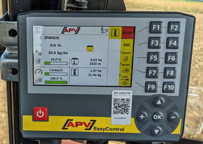 APV | Bedienterminals APV Bedienterminals für Sägeräte und Streuer: Easy Control für Pneumatische Streuer von APV